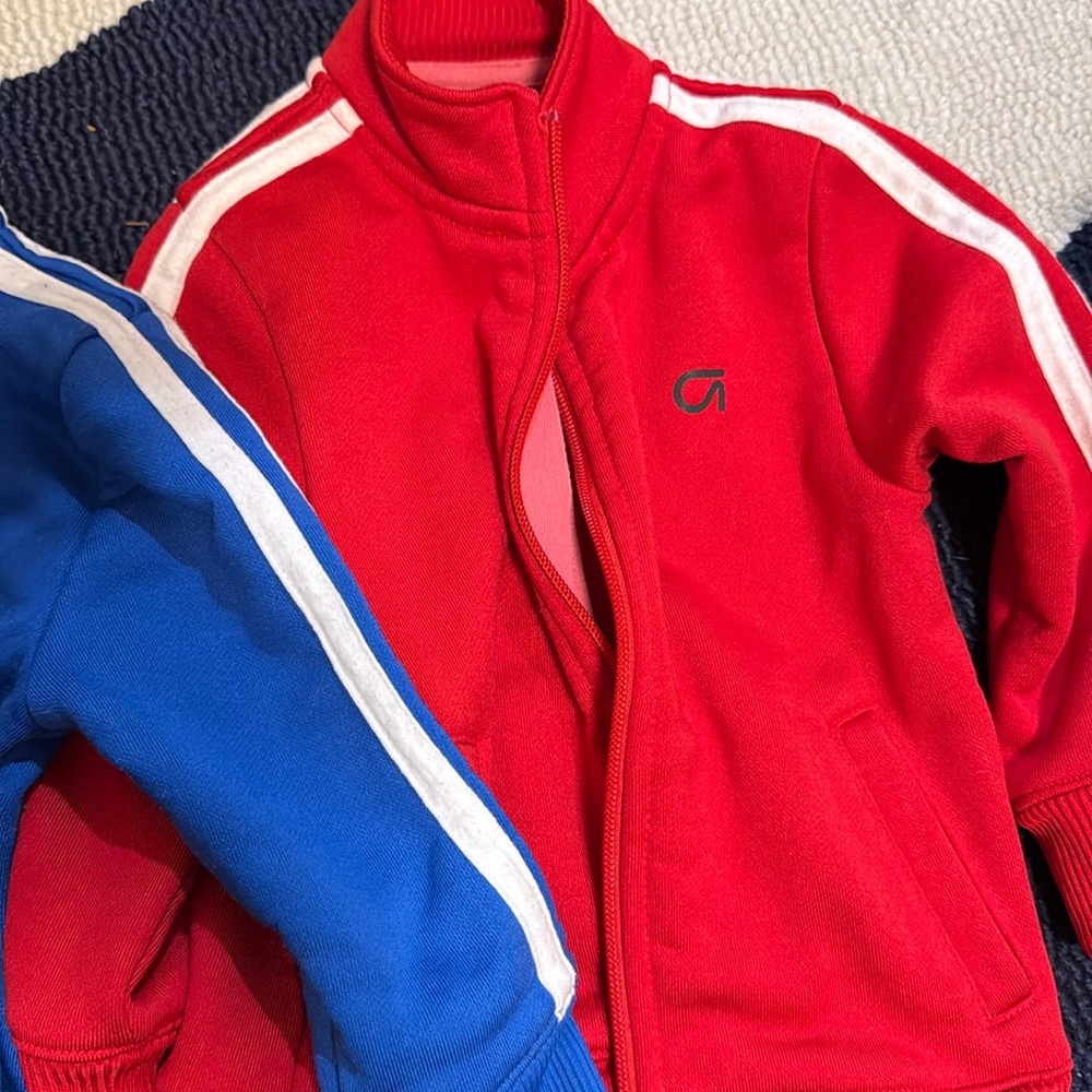 Two baby Track jackets (both jackets)